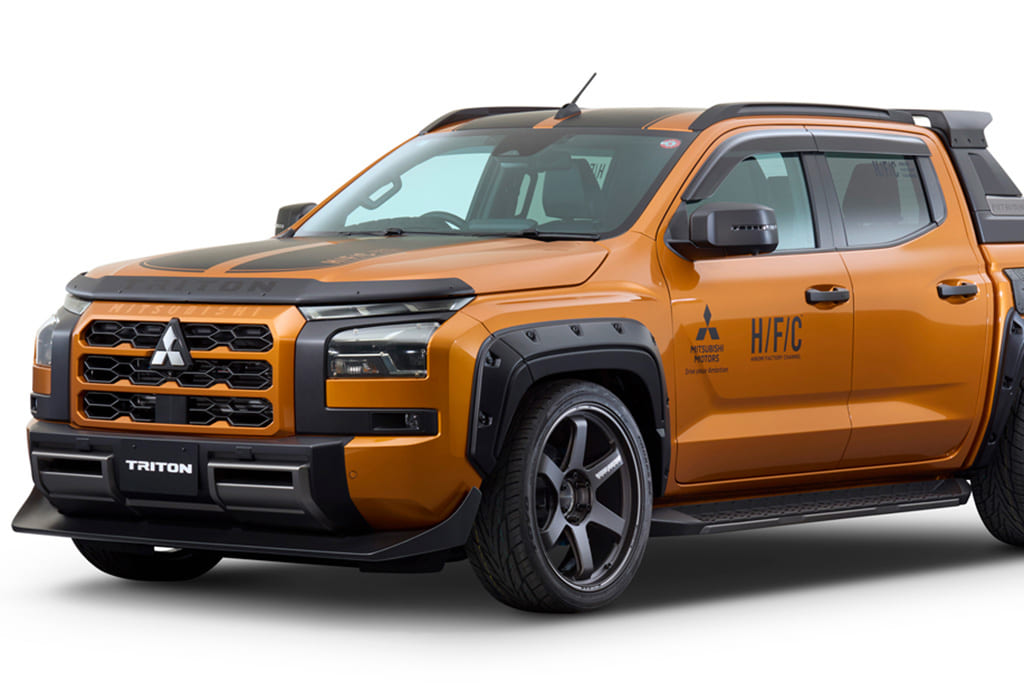 東京オートサロン2025は三菱ブースに注目！「トライトン」ベースの