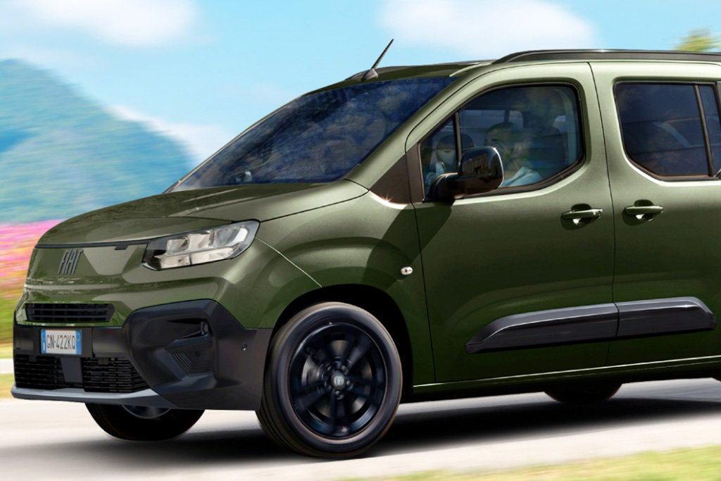 フィアット・ドブロ」に美しい深緑の限定車登場！その名も「グリーン