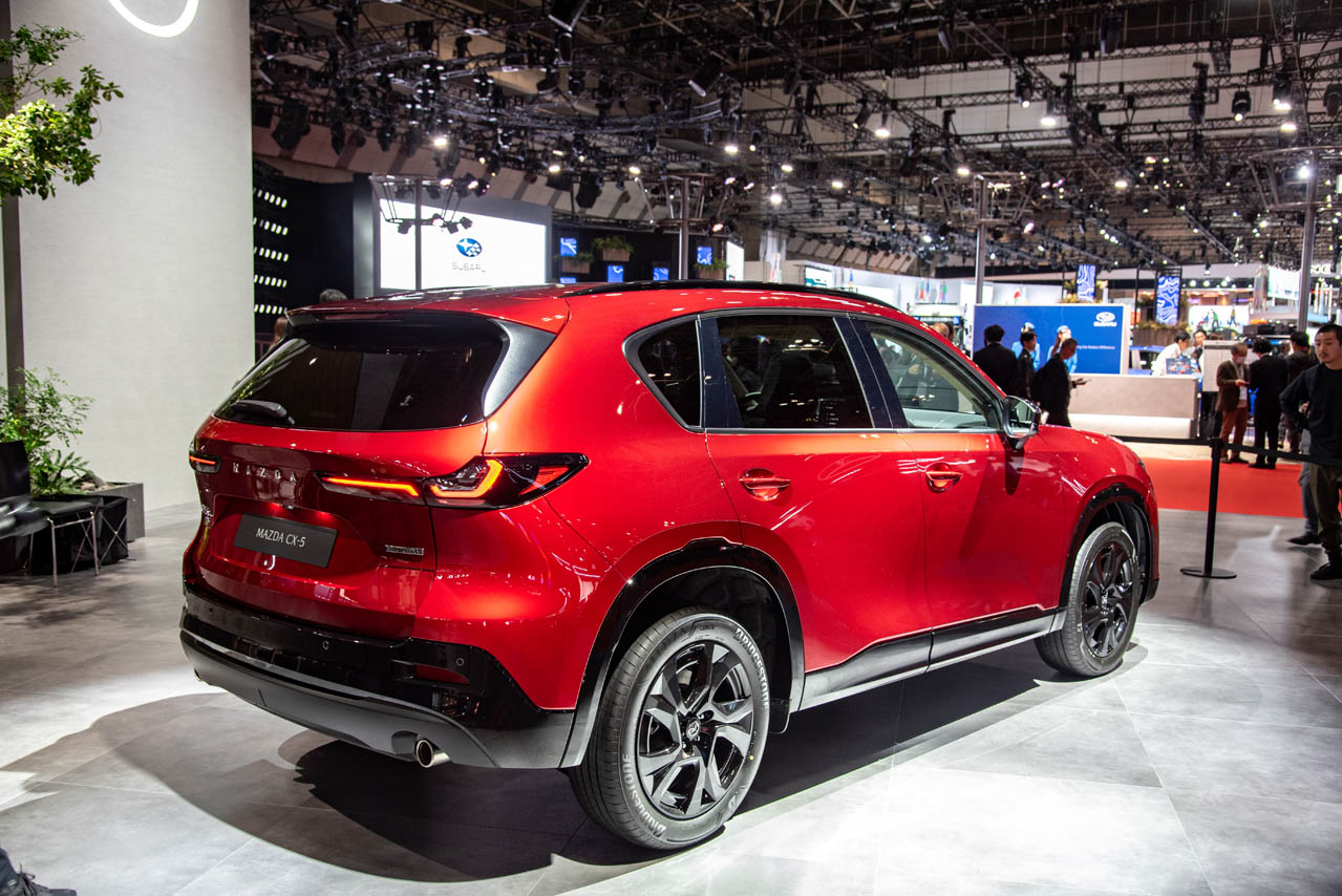 新型マツダ「CX-5」、JMS 2025で日本初披露【写真145枚】。“CX-8並み
