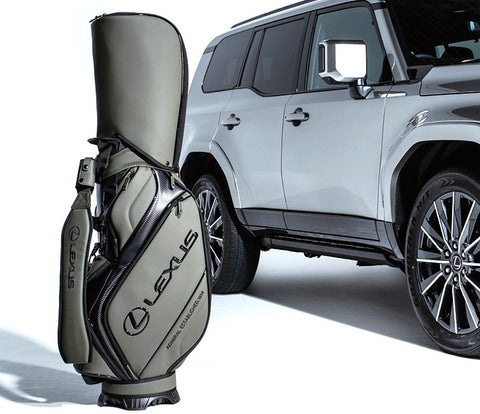 Genuine Lexus Japan Admiral Premium Golf Bag (Matte Olive Green