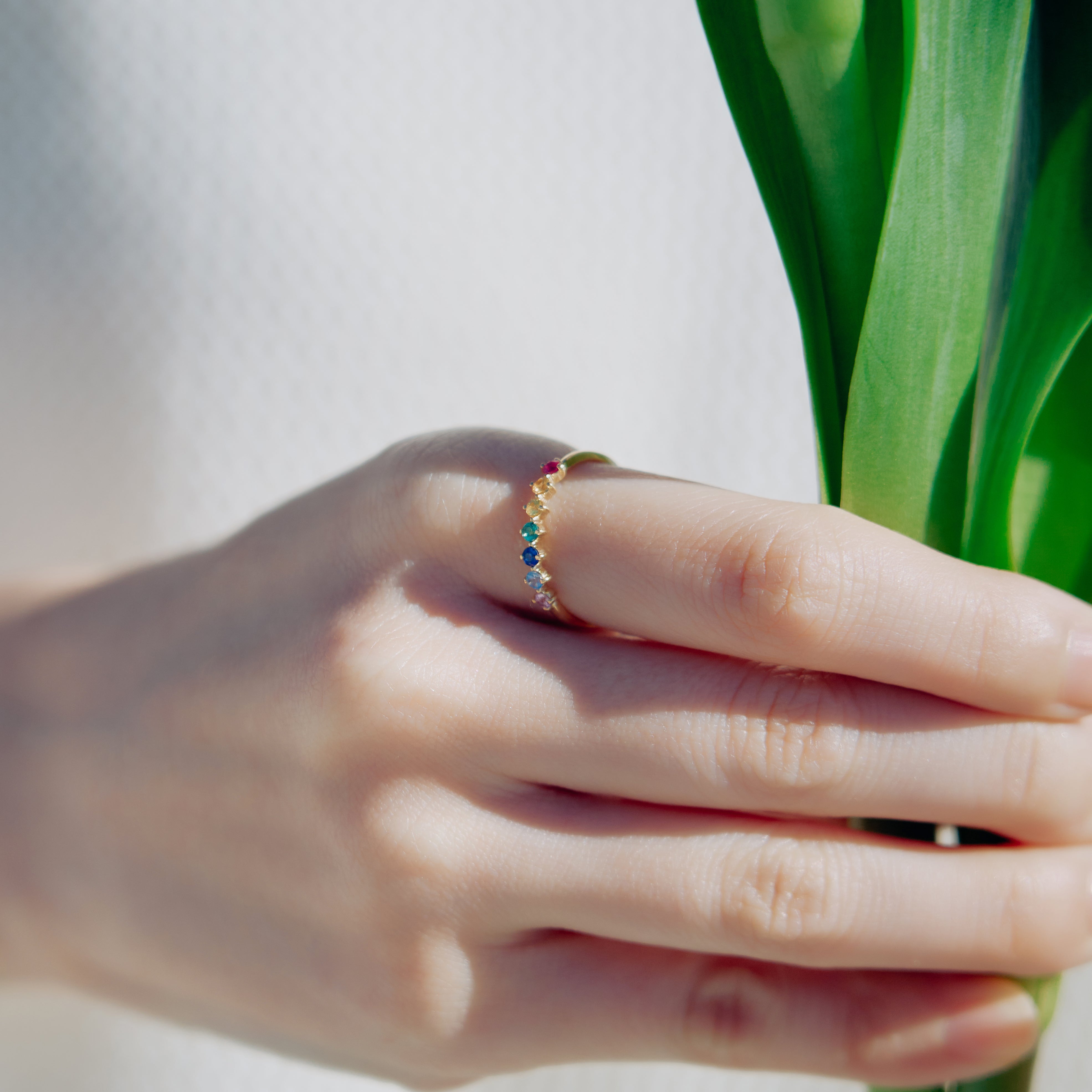 受注生産】K18 セブンストーン リング | 20-4503 – L&Co.