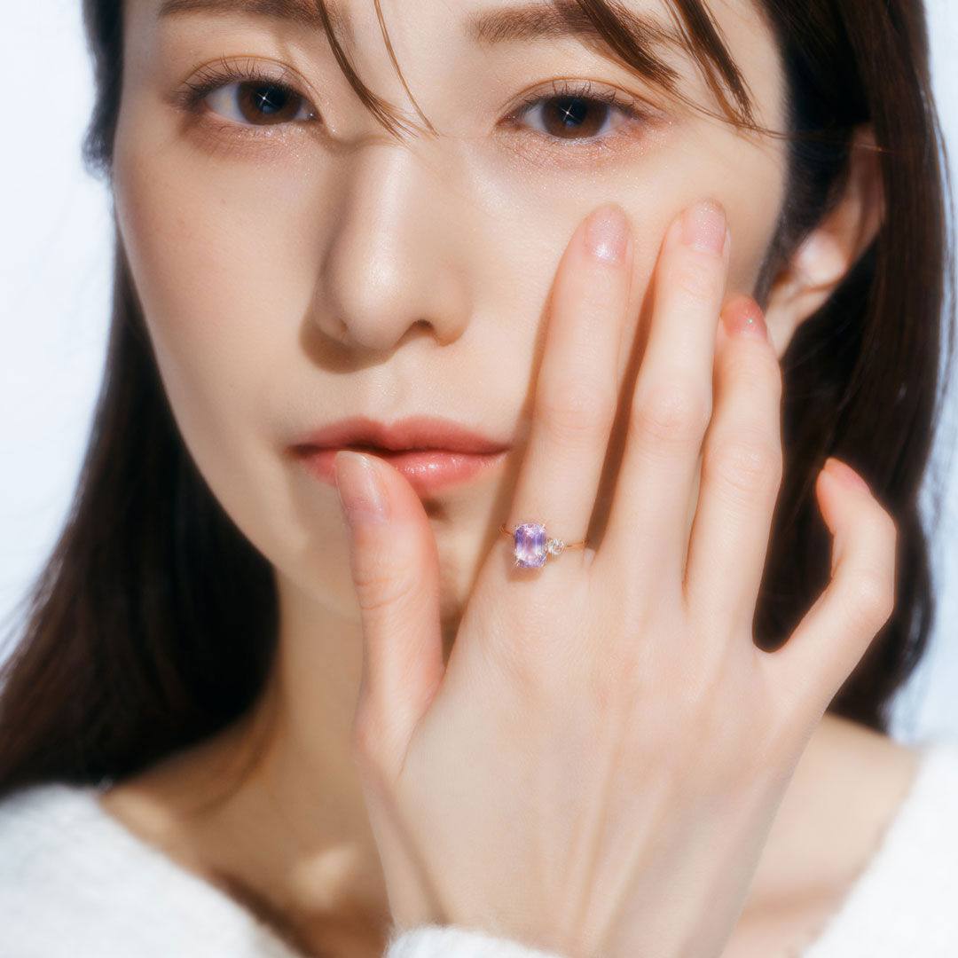 Winter Collection】K10 バイカラーアメジスト リング | 31-4996 – L&Co.