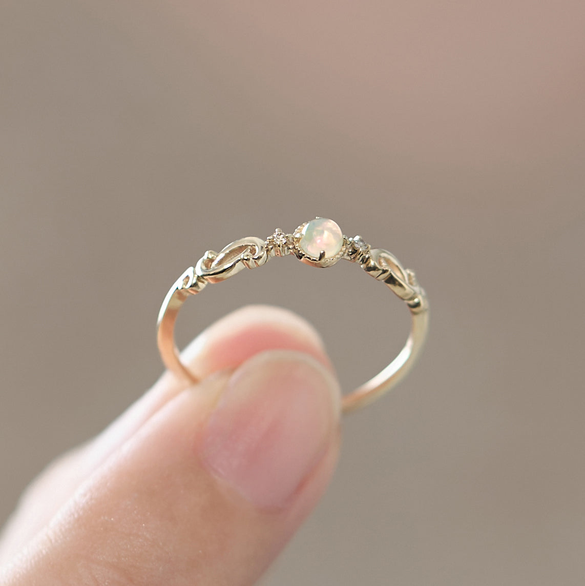 L&Co.(エルアンドコー)】 リング｜K10 オパールリング(31-4815) – L&Co.