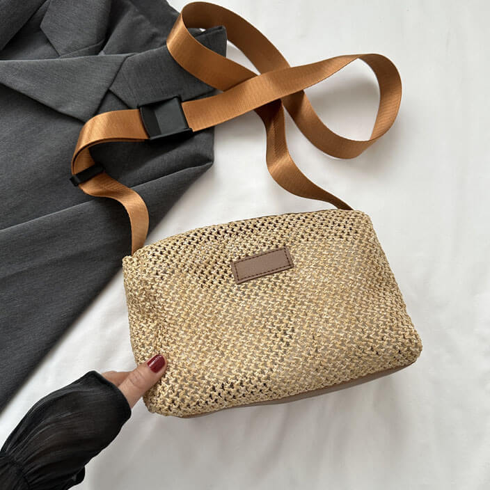 ロングテープラフィアショルダーバッグ – L LABEL