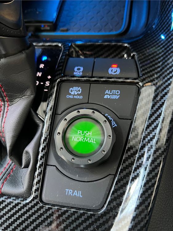 RAV4のRAV4ドライブモードセレクターリング・RAV4 PHV・X-Fang・DIY