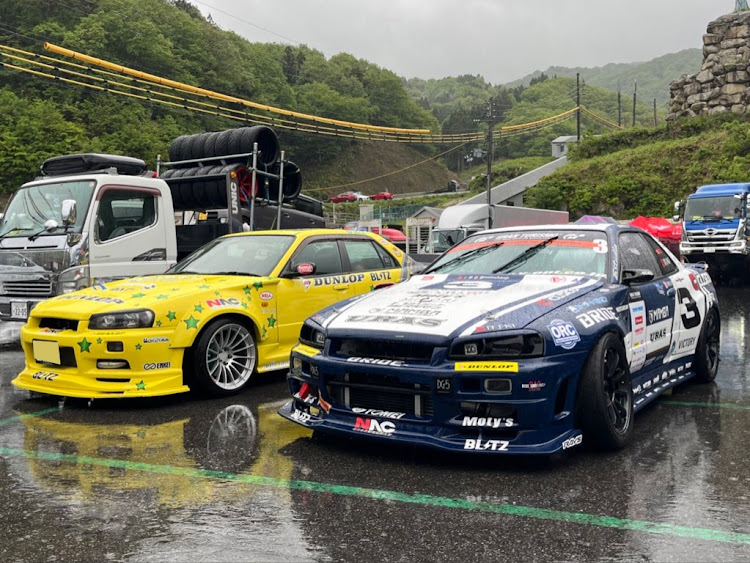スカイラインのD1GP・奥伊吹モーターパーク・のむけん・野村圭市・URAS