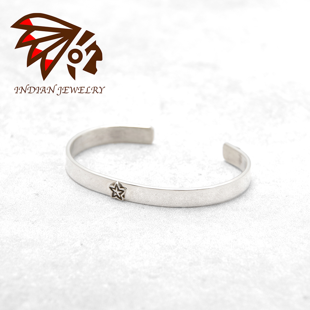 INDIAN JEWELRY インディアンジュエリー】Navajo Bangle HENRY MARIANO