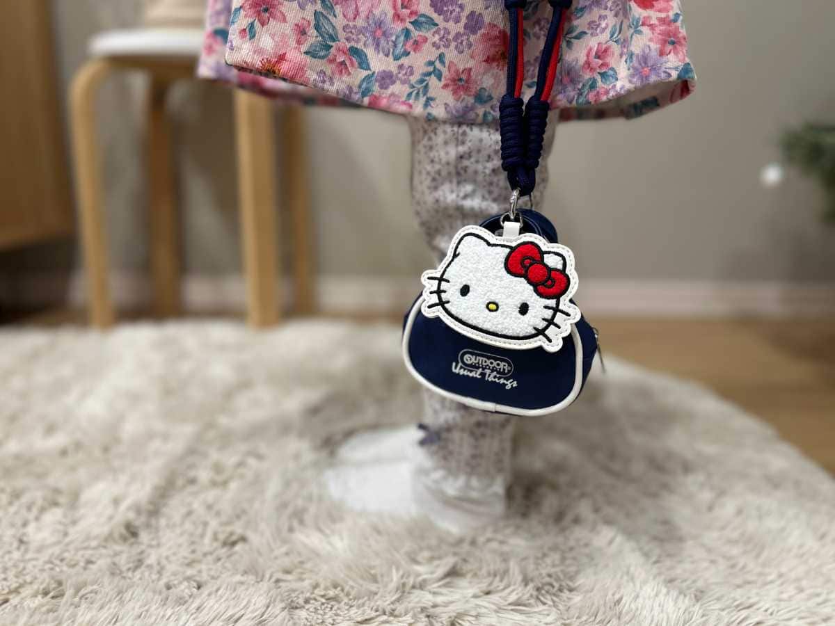ハローキティ付録バッグチャームセットの使用レビュー】 かわいすぎて
