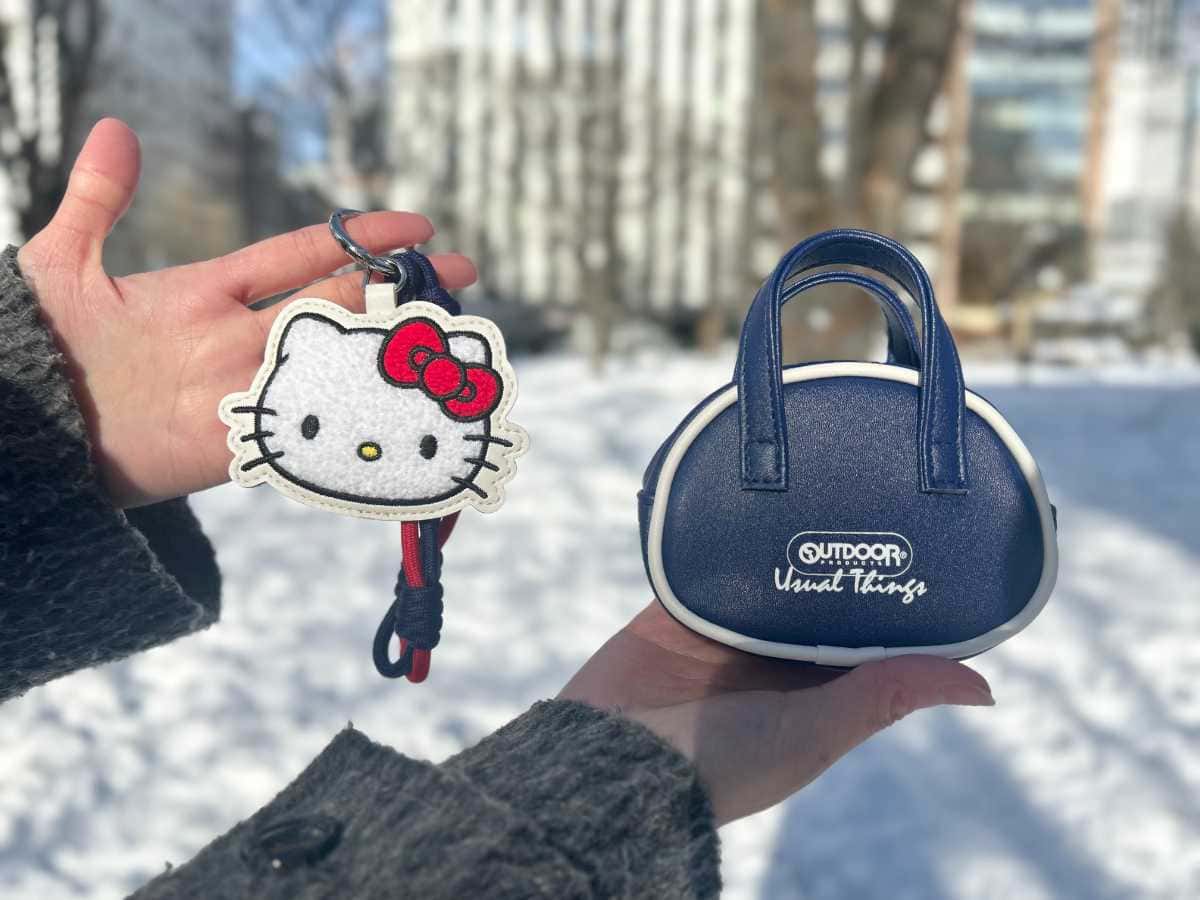 ハローキティ付録バッグチャームセットの使用レビュー】 かわいすぎて