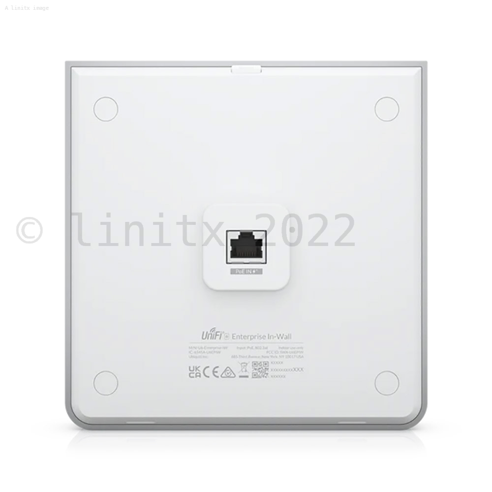 Ubiquiti UniFi U6 Enterprise In-Wall WiFi 6 Tri-Band Access