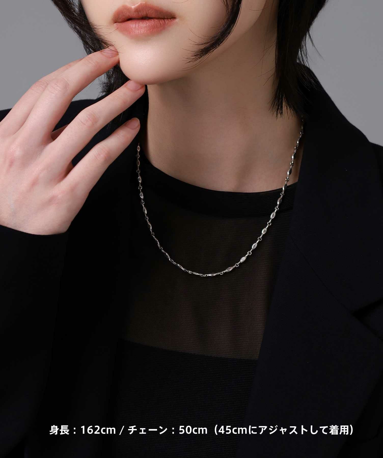 HOWL”オーバルデザインチェーン/シルバー925 | LION HEART STORE