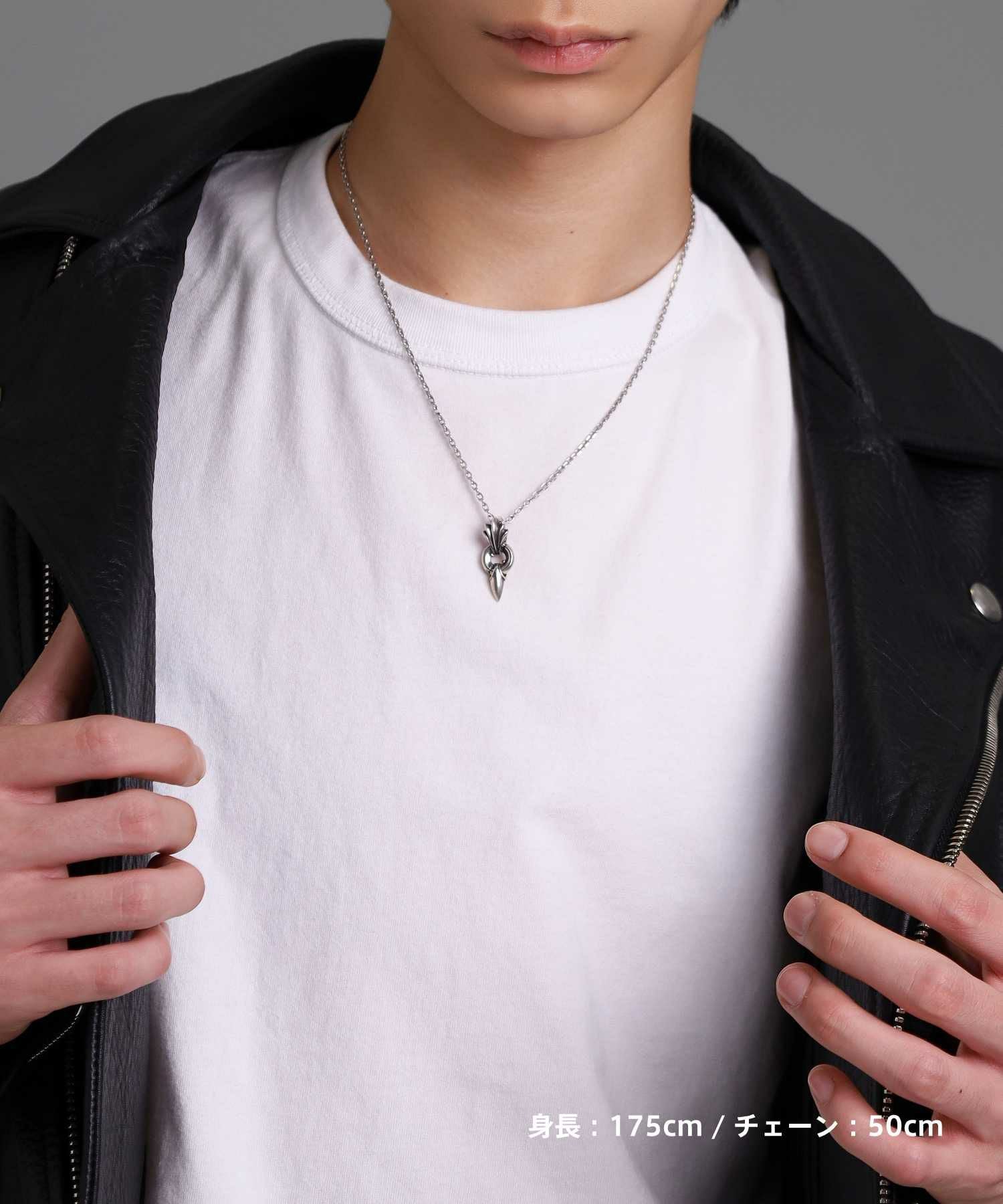 HOWL”ミディアムファングドネックレス/シルバー925 | LION HEART STORE