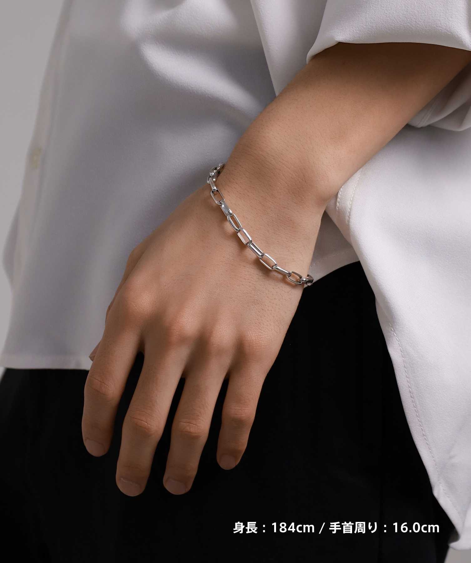 シルバーチェーンブレスレット/シルバー925 | LION HEART STORE