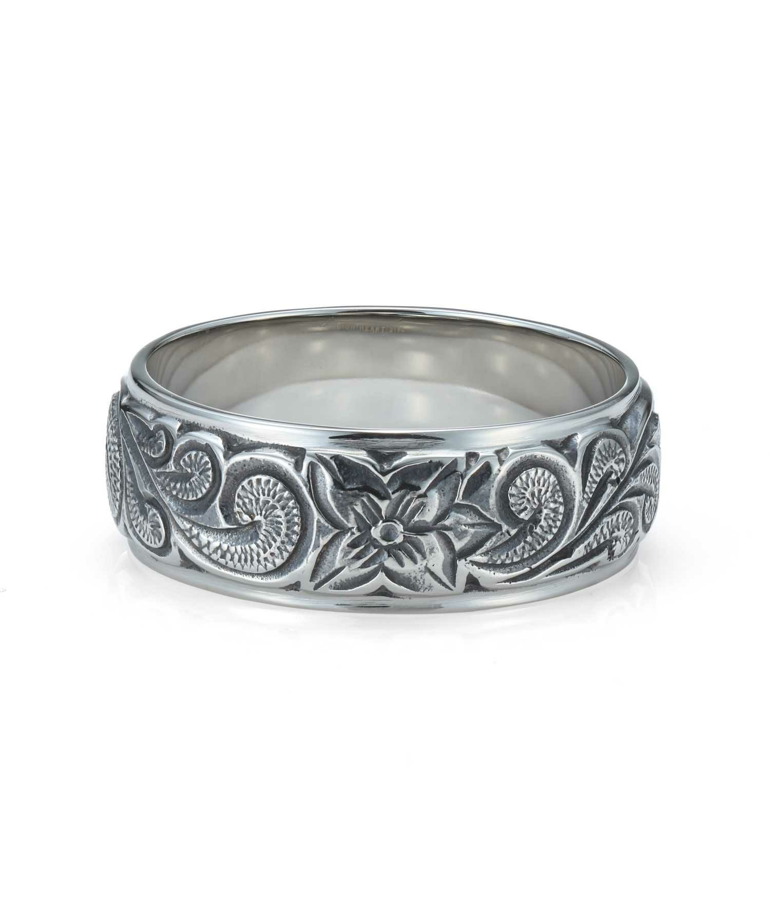 限定展開】“HAWAIIAN”ワイドリング（シルバー）/サージカルステンレス