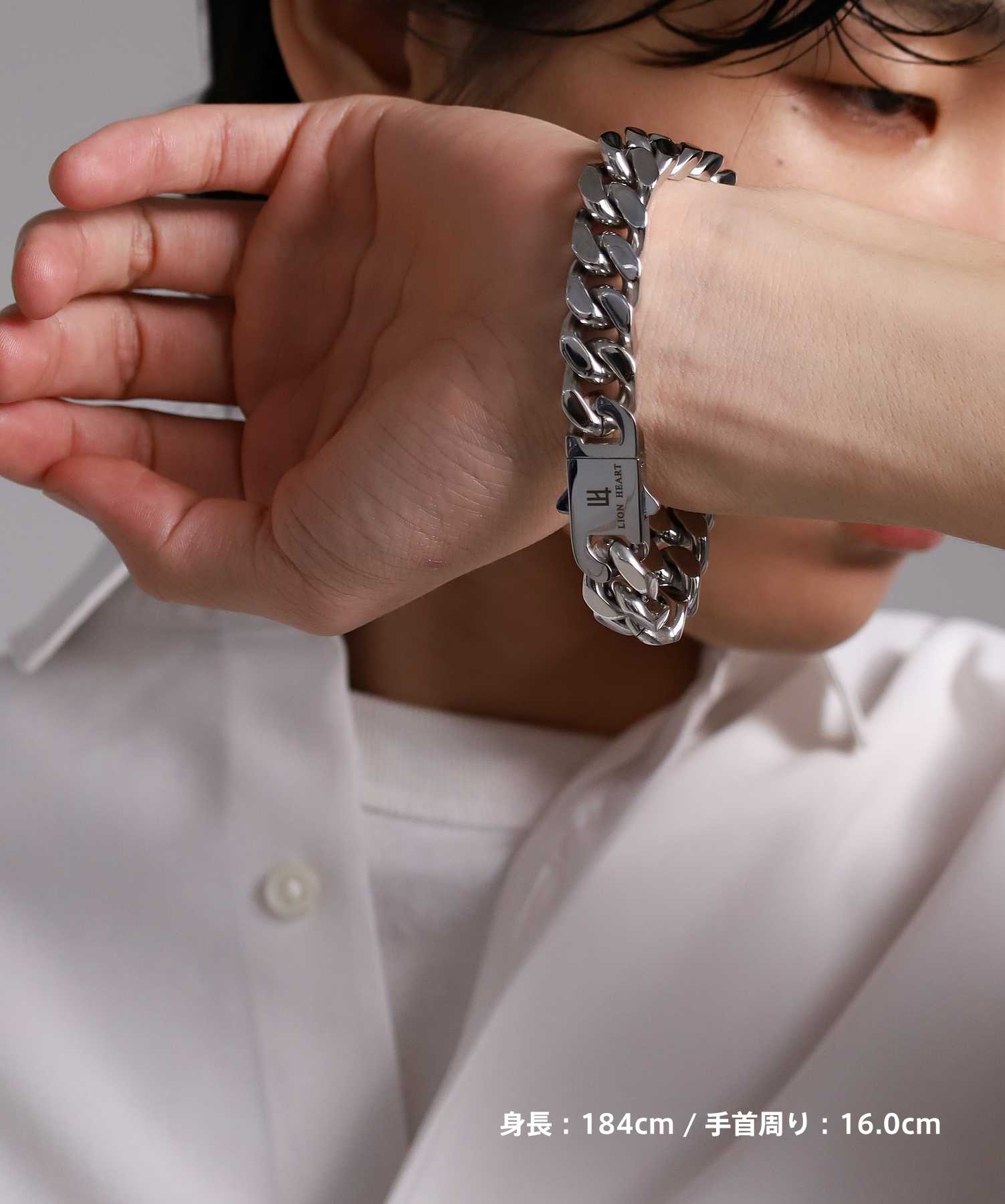 限定展開】“LH-1”チャンキーチェーンブレスレット（type B