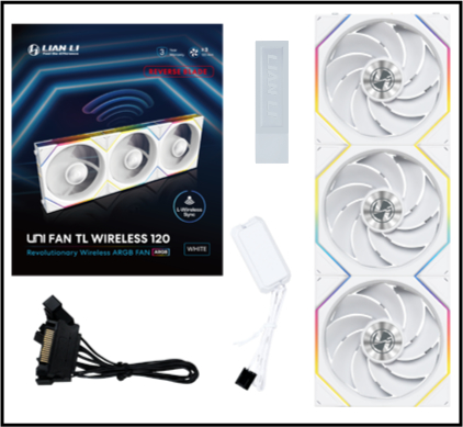 UNI FAN TL Wireless - LIAN LI is een toonaangevende leverancier