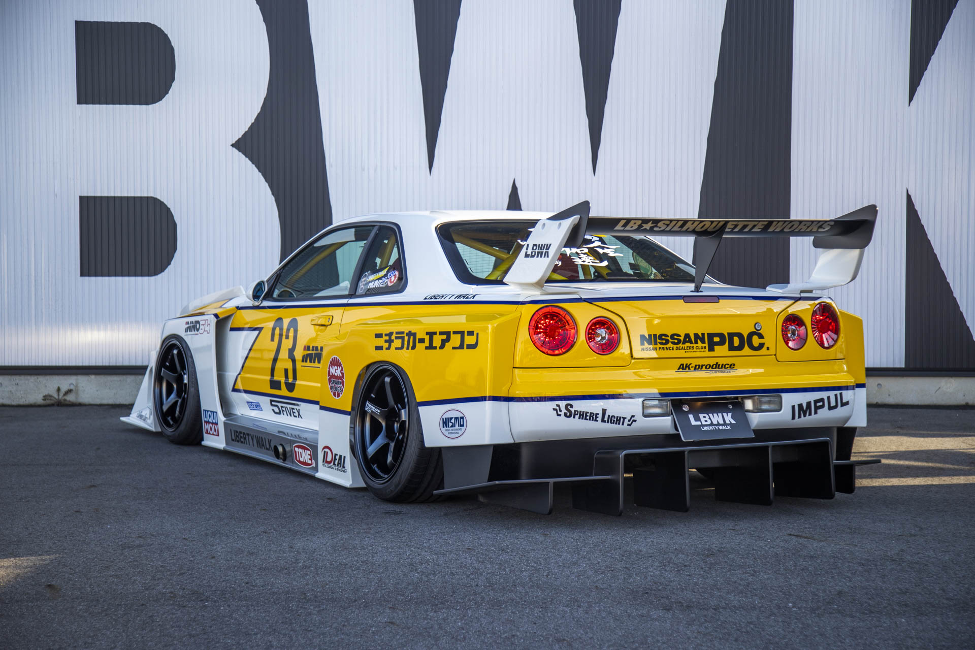 LB-ER34 Super Silhouette SKYLINE Full Complete - LIBERTY WALK