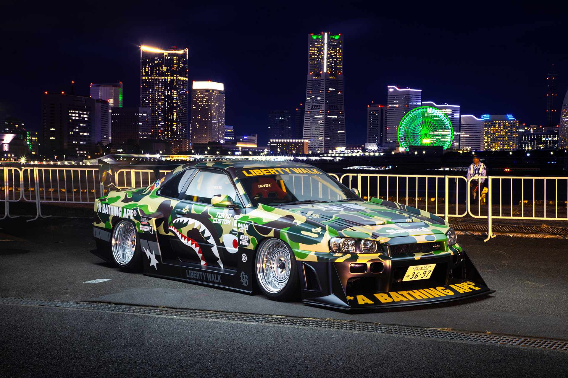 LB-ER34 Super Silhouette SKYLINE - LIBERTY WALK | リバティーウォーク