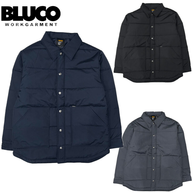 BLUCOブルコWORKERSQUILTINGJACKETキルティングジャケット147-31-023