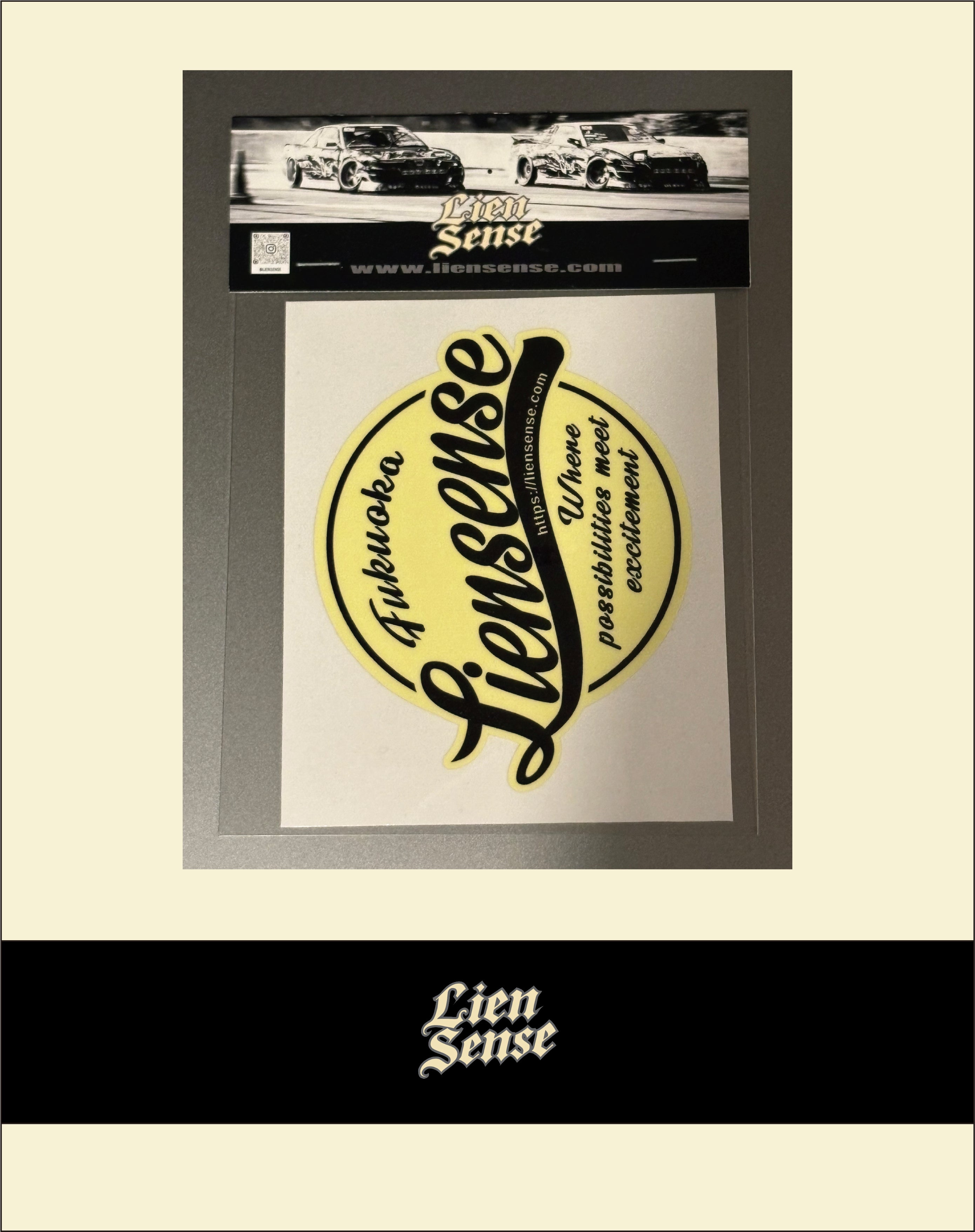 LienSense Logo Sticker
