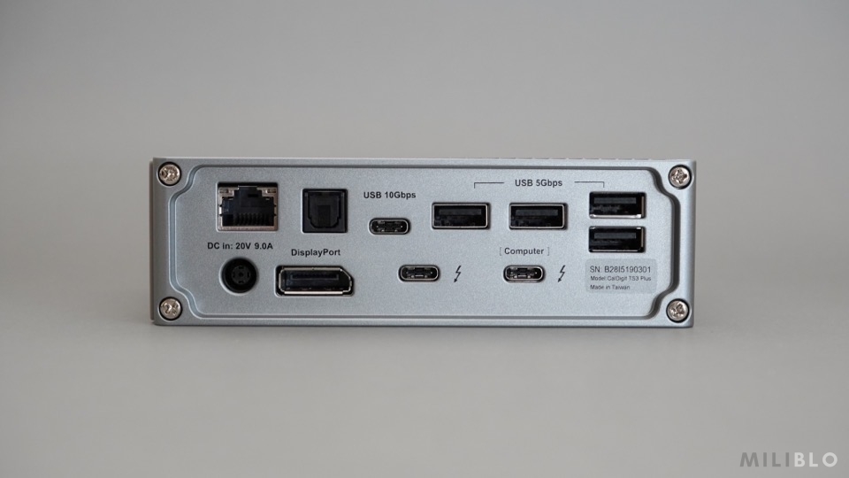 CalDigit TS3 Plus レビュー】ケーブル1本でPCを15ポート拡張する最強