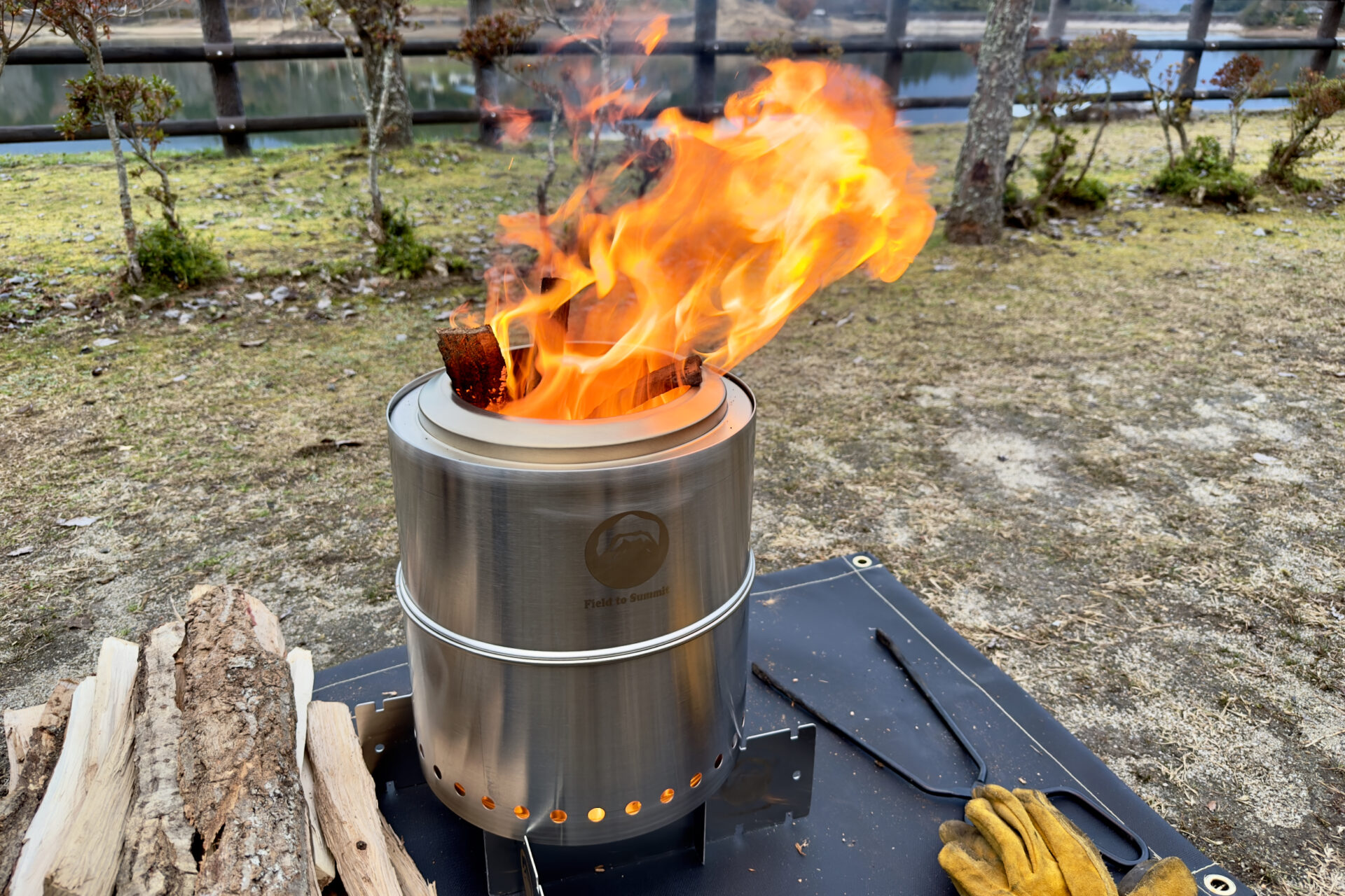レビュー] Field to Summit フレイムストーブ MAX MINI – 憧れのニ次