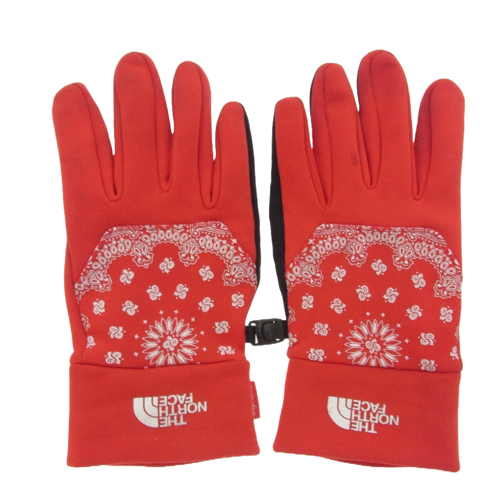Supreme シュプリーム 14AW × THE NORTH FACE Bandana Glove ノース