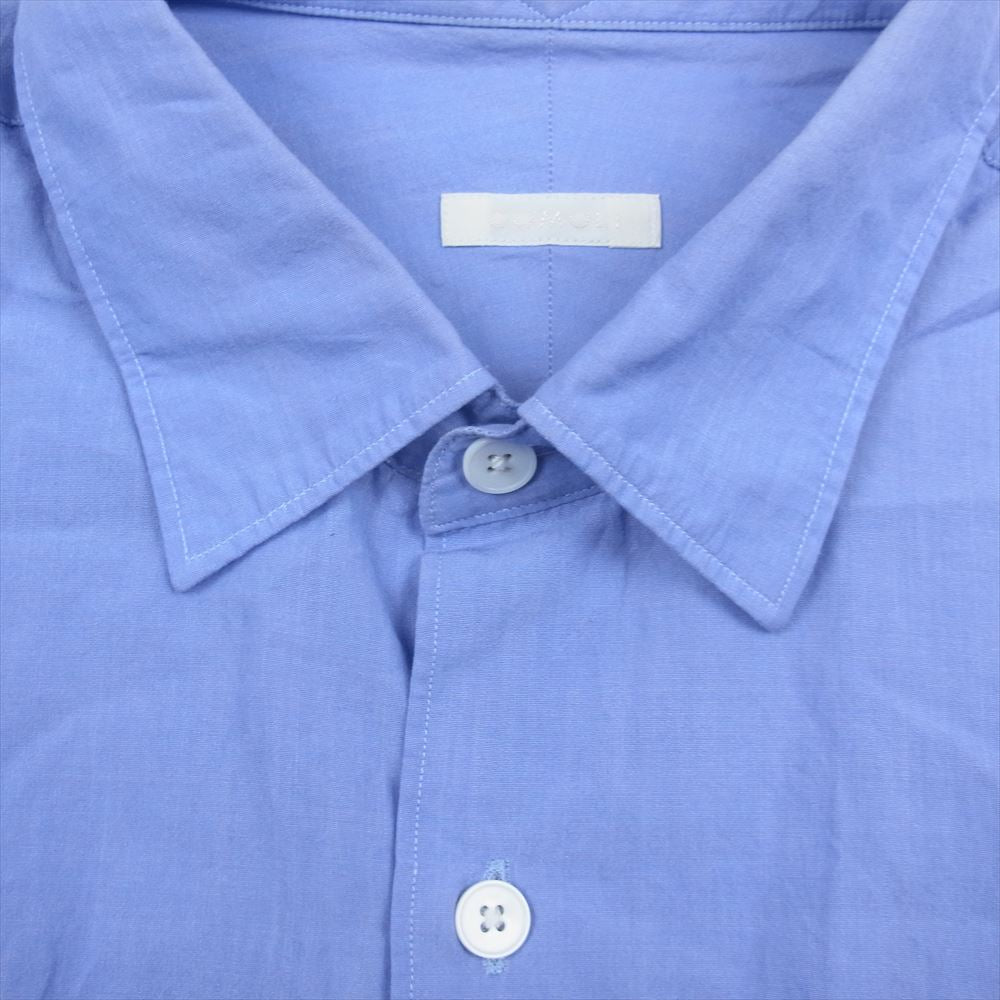 COMOLI コモリ 20AW S03-02001 コットン コモリシャツ 長袖 シャツ