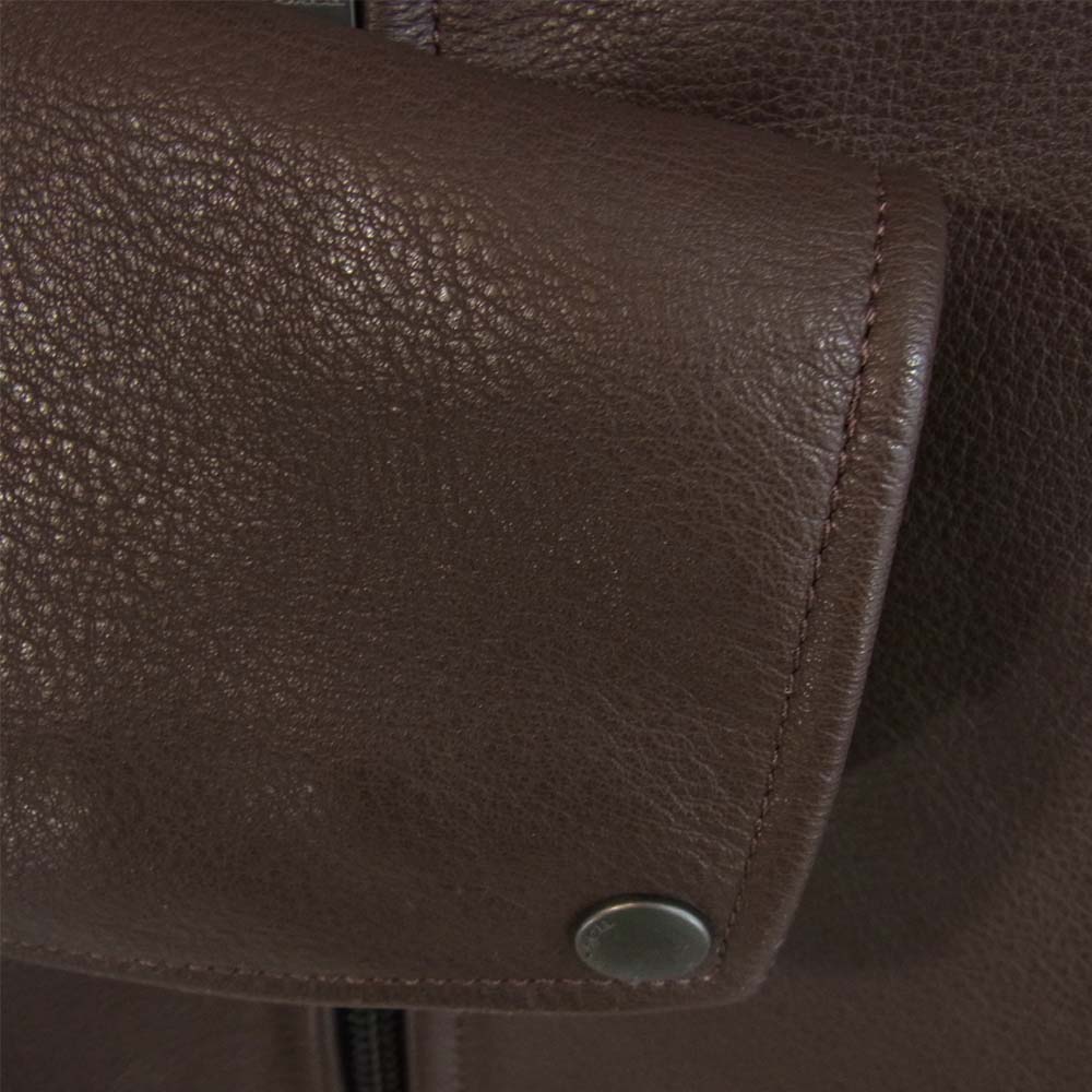 COACH コーチ F86594 牛革 カウレザー シングル ライダース ジャケット