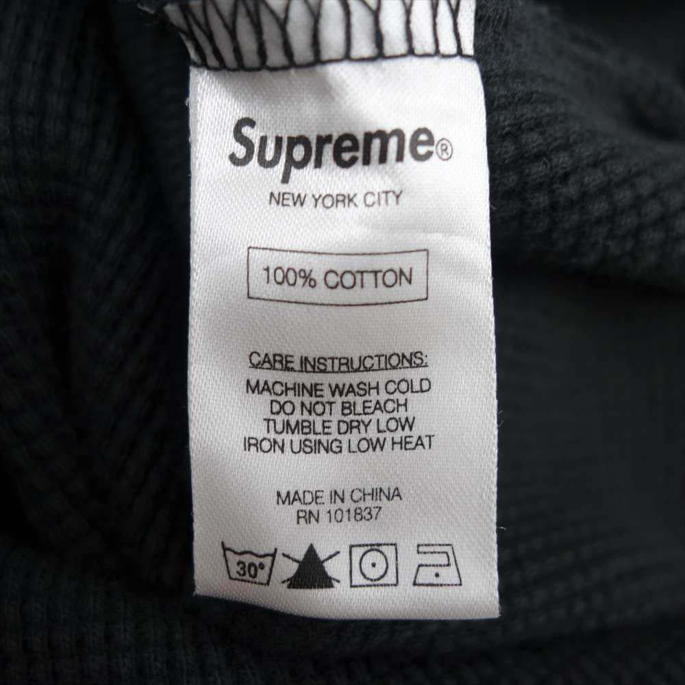 Supreme シュプリーム 16AW Floral Waffle Thermal 花柄 サーマル ロン