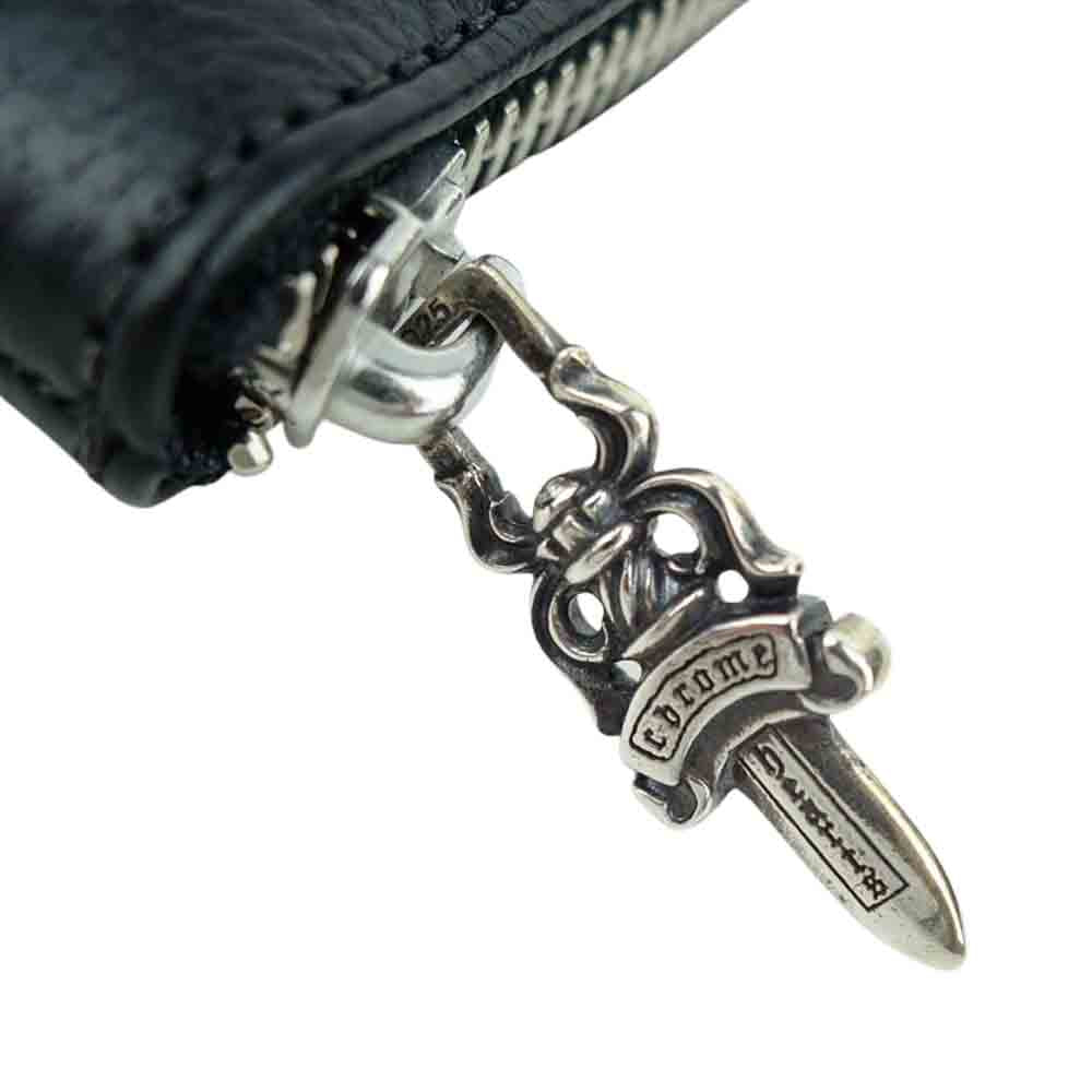 CHROME HEARTS クロムハーツ（原本無） WALLET ZIP TINY セメタリー