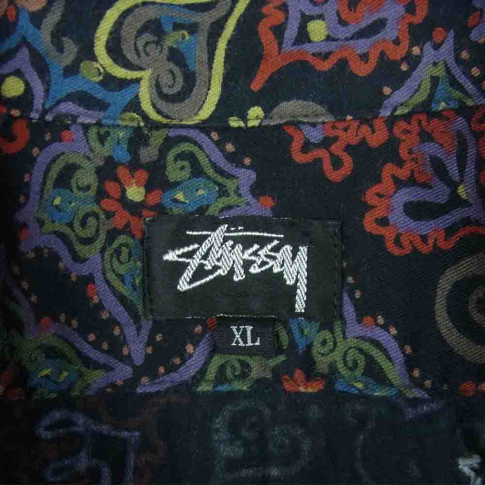 STUSSY ステューシー ヴィンテージ 80s 初期 長方形黒タグ USA製
