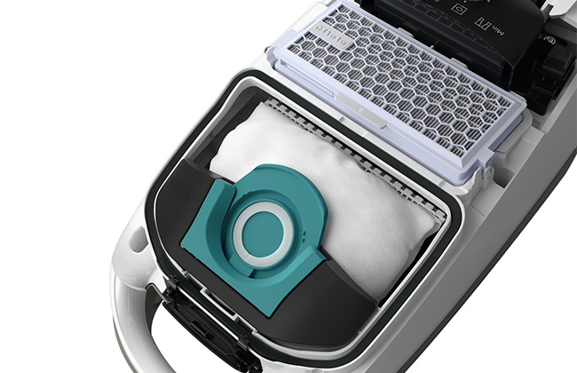 花粉対策にもミーレキャニスター掃除機。ダストバッグ（紙パック）と