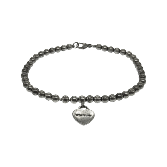 ティファニー リターン トゥ ミニ ハート ボールチェーン ブレスレット