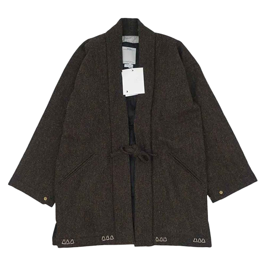 VISVIM ビズビム 16AW 0116205013024 ハリスツイード ドテラ コート