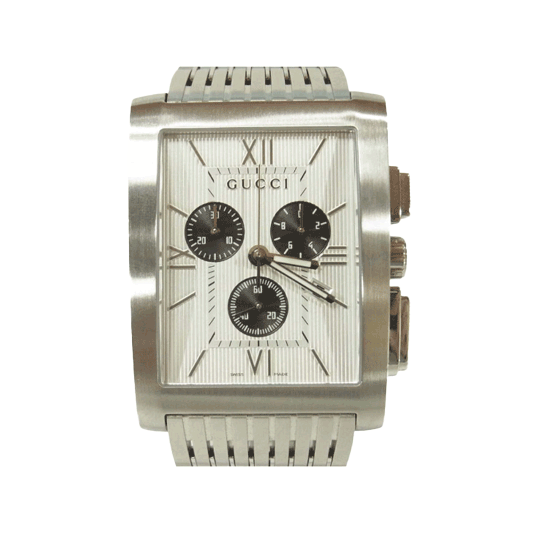グッチ 8600M Gメトロ クロノグラフ ステンレススチール スイス製