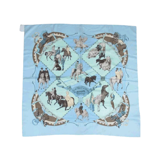 エルメス カレ 90 Musee Vivant du Cheval Chantilly シャンティイ城馬