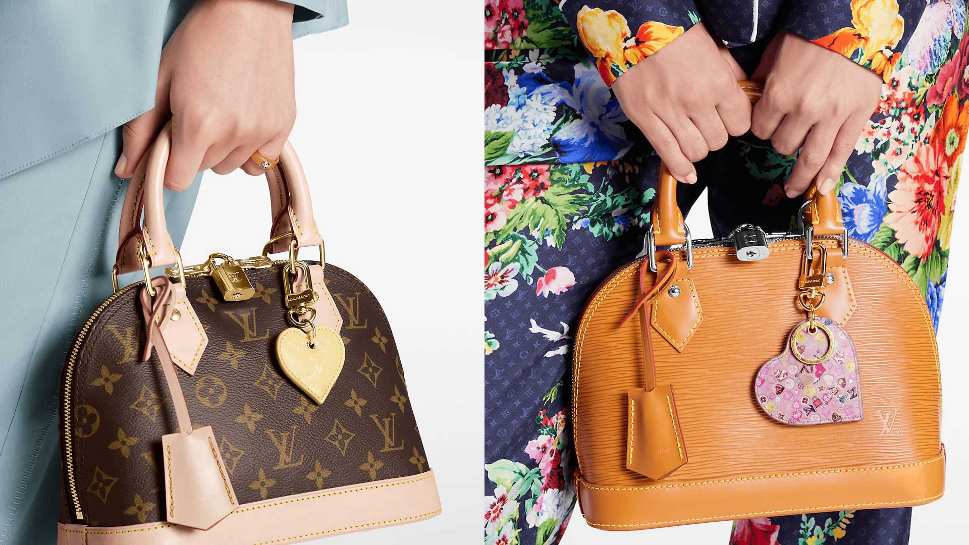 ルイヴィトンのハートモチーフが可愛らしい新作キーチェーンをご紹介