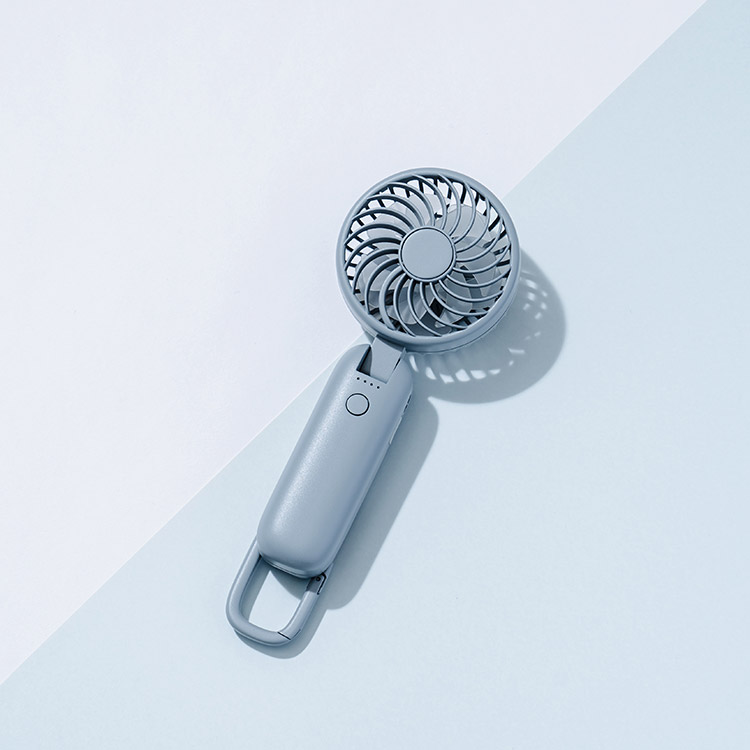 大風量ダブルファン カラビナ付 LCAF001 | Life on Products(ライフ