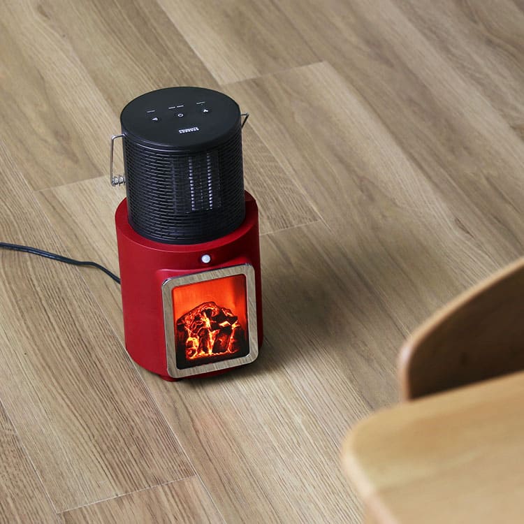 人感センサー付 暖炉ヒーター PR-WA010 | PRISMATE(プリズメイト)