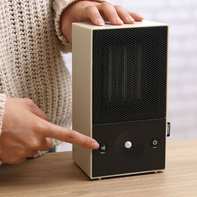 人感センサー付 セラミックファンヒーター PR-WA013 | PRISMATE