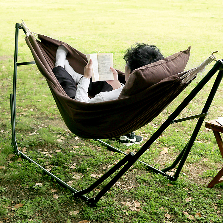 3WAY自立式ポータブルハンモック スタンド＆ハンガーロッド SFF-40