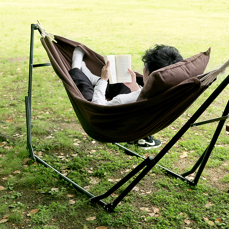 3WAY自立式ポータブルハンモック 選べる生地セット SFF-38