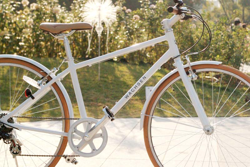 CREATE クロスバイク ブラウン/ホワイト CREATE クロスバイク ブラウン