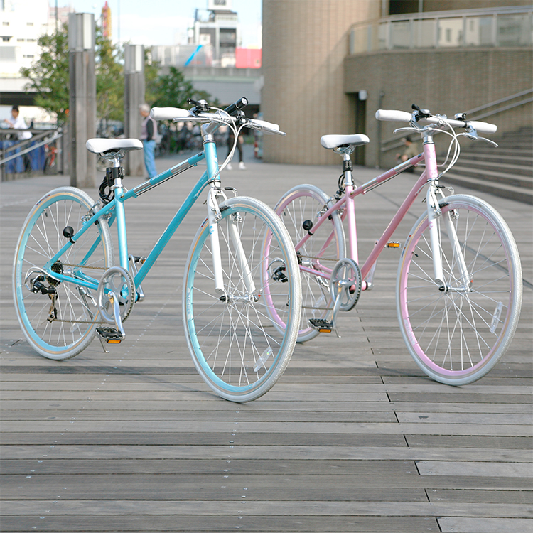 700Cアルミクロスバイク 7段変速 Freische BR-70UN-B BR-70 | WACHSEN