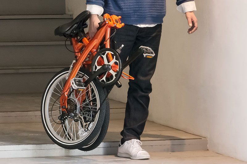 20インチアルミ 折りたたみ自転車 6段変速 ORAN WBA-2001 | WACHSEN