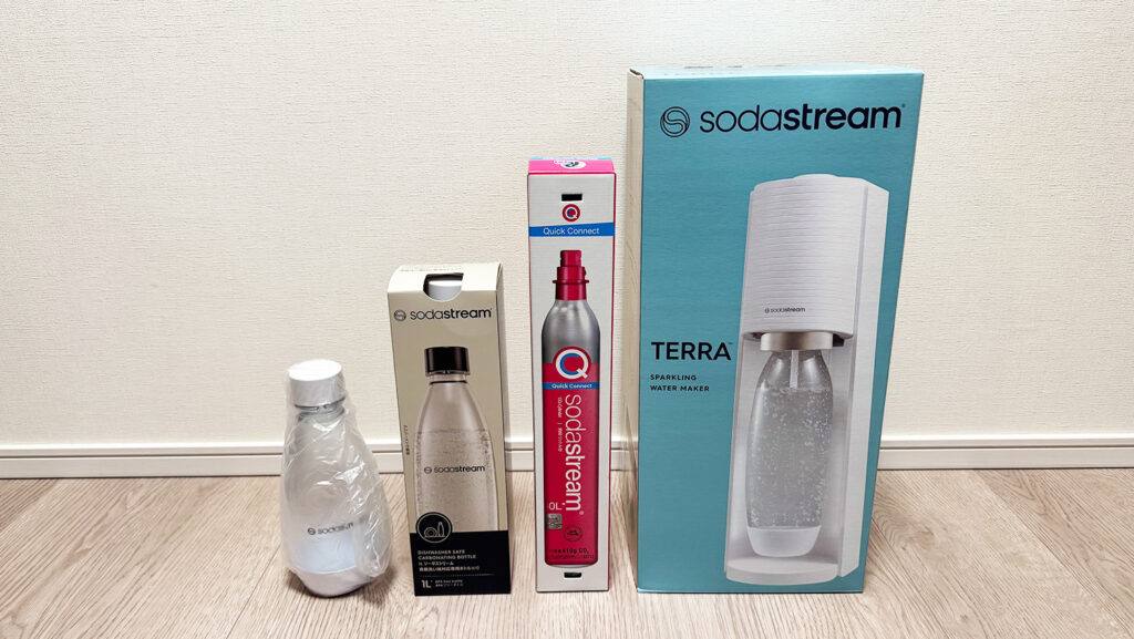 炭酸水メーカー】ソーダストリーム TERRA（テラ）レビュー｜炭酸水の箱