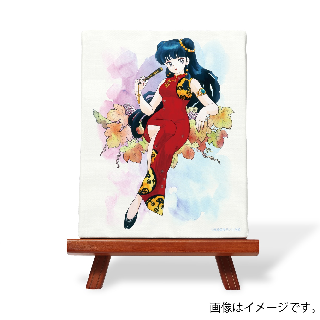 高橋留美子先生デジタルサイン入り『らんま1/2』キャンバスアートC