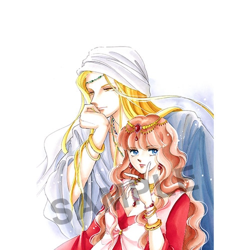 篠原千絵先生画業40周年記念『夢の雫、黄金の鳥籠』卓上複製原画セット