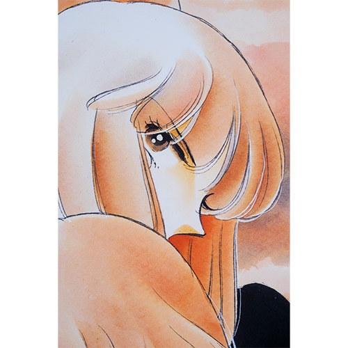 篠原千絵先生画業40周年記念『海の闇、月の影』複製原画*A RED（赤）